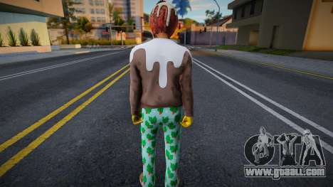 Christmas skin from GTA Online 3 for GTA San Andreas
