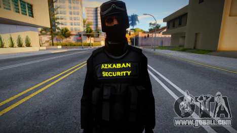 Azkaban Security Tactical Uniform for GTA San Andreas