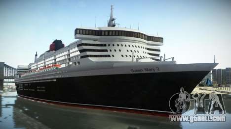 Queen Mary 2 Cruise Ship for GTA 4