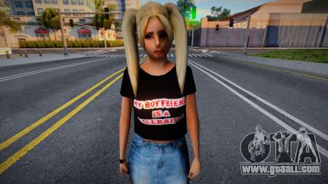 Cute Girl v2 for GTA San Andreas