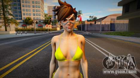 Tracer Bikini from Overwatch for GTA San Andreas