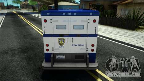Police Stockade GTA IV v2 for GTA San Andreas