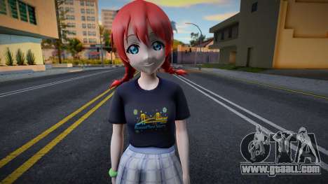 Love Live - Tshirt 130 for GTA San Andreas