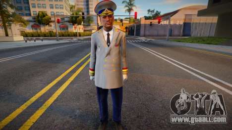 Ceremonial uniform of the General for GTA San Andreas