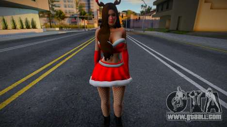 DOA Xmas Skin for GTA San Andreas