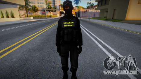 Azkaban Security Tactical Uniform for GTA San Andreas