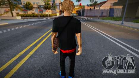 A young and fashionable guy for GTA San Andreas