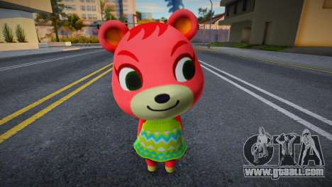 Animal Crossing - Cheri for GTA San Andreas