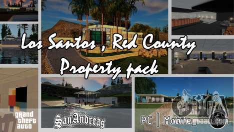 Los Santos, Red County Property Pack for GTA San Andreas