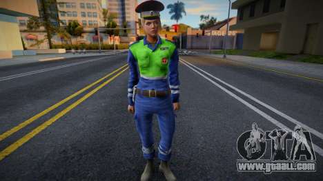 Female traffic police inspector for GTA San Andreas