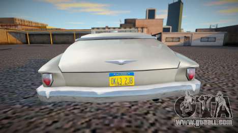 San Fierro License Plate (New York Style) for GTA San Andreas