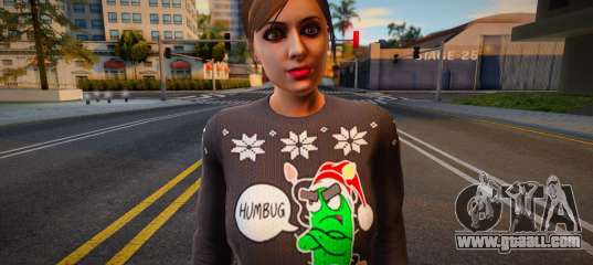 GTA Online Christmas Skin Female 2021
