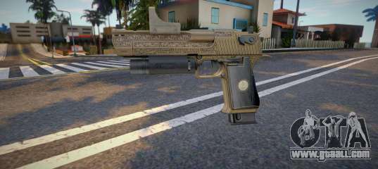 Desert Eagle Gold Edition H4 for GTA San Andreas