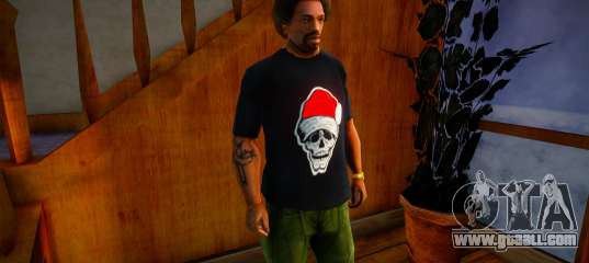 Christmas Skull T-Shirt v1