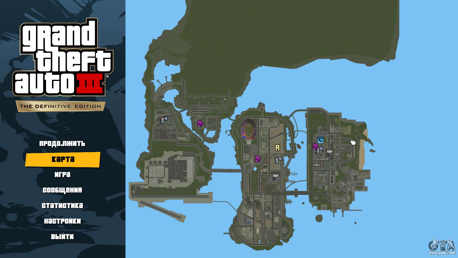This is my fan art of what the map for Gta 3 Definitive edition could look  like if it was expanded : r/GTA