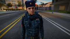 Rosgvardia employee in winter uniform for GTA San Andreas