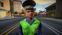 Female traffic police inspector for GTA San Andreas