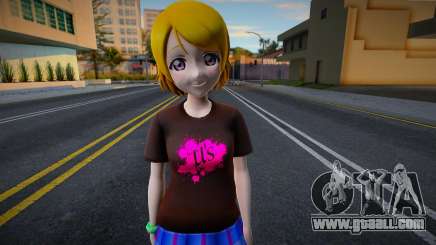 Love Live - Tshirt 128 for GTA San Andreas