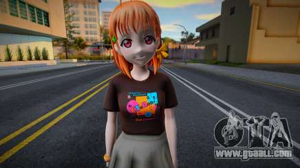 Love Live - Tshirt 21 for GTA San Andreas