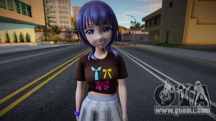 Love Live - Tshirt 49 for GTA San Andreas