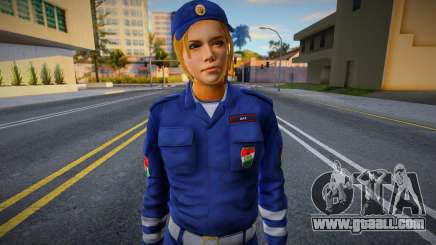 Magyar Női Katasztrófavédelemi Skin for GTA San Andreas