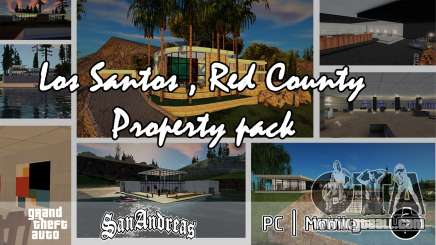Los Santos, Red County Property Pack for GTA San Andreas