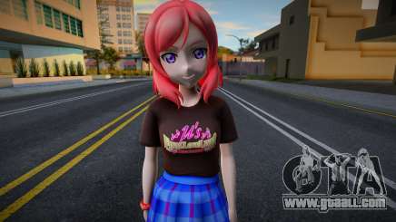 Love Live - Tshirt 68 for GTA San Andreas