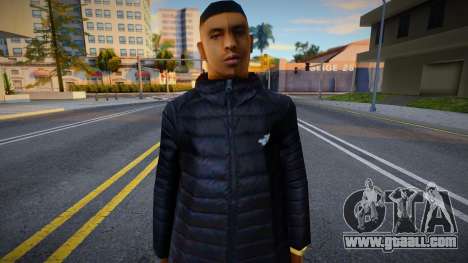 Man in winter jacket 2 for GTA San Andreas