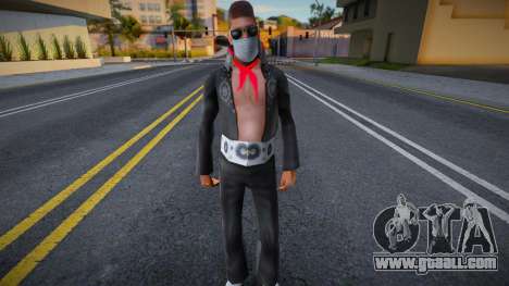 Vhmyelv in a protective mask for GTA San Andreas