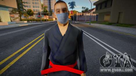 Omykara in a protective mask for GTA San Andreas