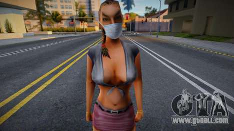 Hfypro in a protective mask for GTA San Andreas