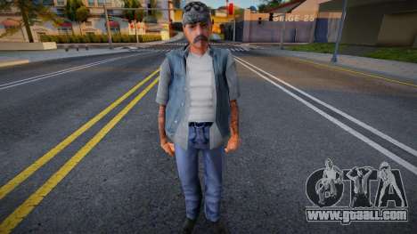Man with mustache 1 for GTA San Andreas