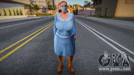 Wfost in a protective mask for GTA San Andreas