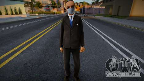 Omori in a protective mask for GTA San Andreas