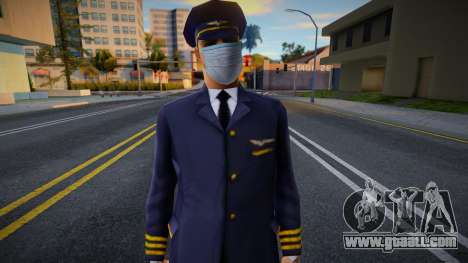 Wmyplt in a protective mask for GTA San Andreas