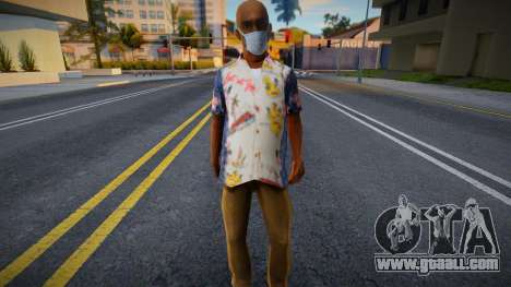 Bmori in a protective mask for GTA San Andreas