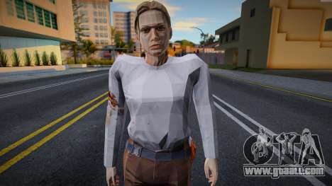 Regina (injured)  - RE Outbreak Civilians Skin for GTA San Andreas