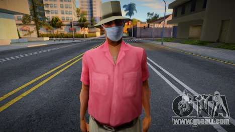 Hmogar in a protective mask for GTA San Andreas