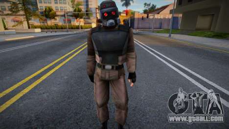 Hunk from Resident Evil 2 for GTA San Andreas