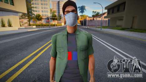 Zero in a protective mask for GTA San Andreas
