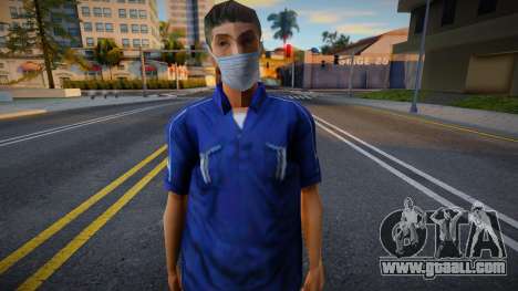 Sindaco in a protective mask for GTA San Andreas
