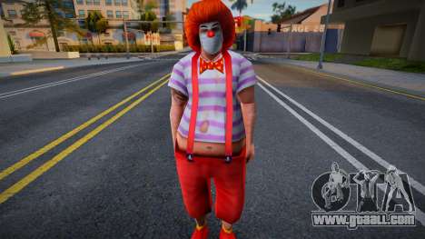Wmoice in a protective mask for GTA San Andreas