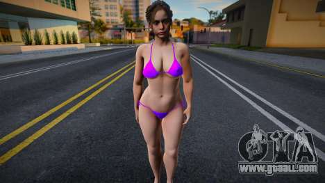 Curvy Claire Bikini 2 for GTA San Andreas