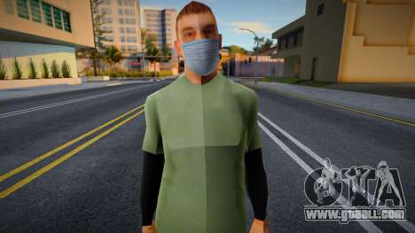 Swmycr in a protective mask for GTA San Andreas