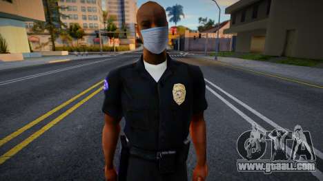 Frank Tenpenny wearing a protective mask for GTA San Andreas