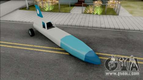 Rocket Car from The Simpsons Hit & Run for GTA San Andreas