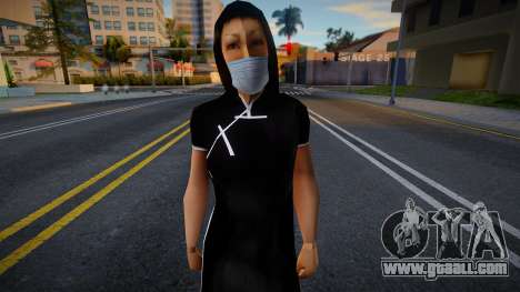 Sofyri in a protective mask for GTA San Andreas
