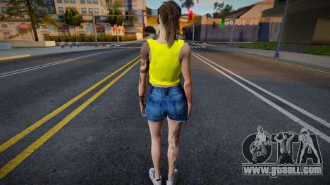 Claire Denim Shorts 1 for GTA San Andreas