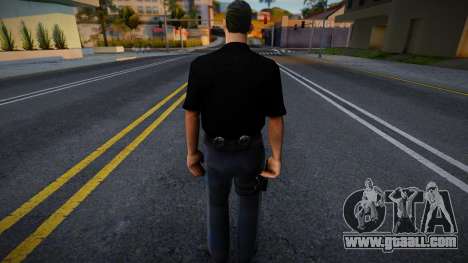 Policeman in a new uniform 1 for GTA San Andreas