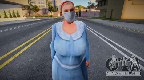 Wfost in a protective mask for GTA San Andreas
